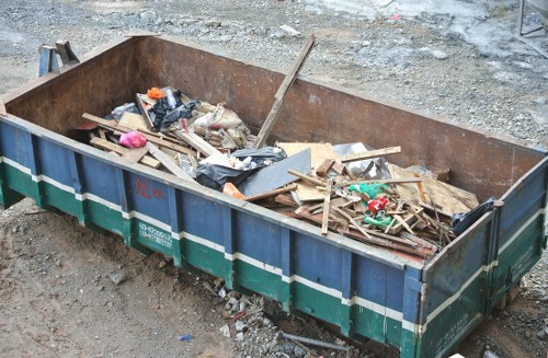 Modern office clearance in Amersham with organized equipment removal